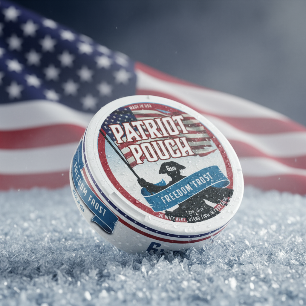 Freedom Frost with Cold Frosty Theme and American Flag